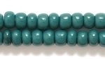 Czech Pony Glass Seed Bead Size 6 - Forest Green - Opaque Finish