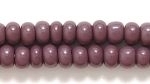 Czech Pony Glass Seed Bead Size 6 - Dark Purple - Opaque Finish