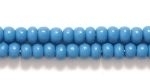 Czech Glass Seed Bead Size 8 - Slate Blue - Opaque Finish