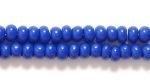 Czech Glass Seed Bead Size 8 - Dark Blue - Opaque Finish