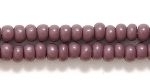 Czech Glass Seed Bead Size 8 - Dark Purple - Opaque Finish