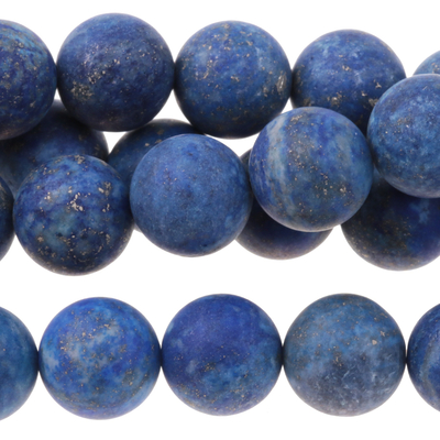 Lapis 10mm round dark blue | Gemstone Beads
