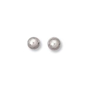 Metal 2mm Round Beads and Spacers - Silver Finish
