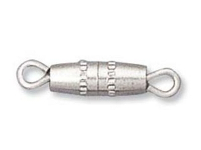 Small Screw Clasp - Nickel Plate Finish - 144 Pack | Base Metal Jewelry Clasps | Findings
