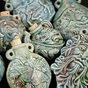 Clay Bottles image