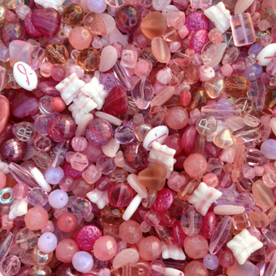 Pink Beads in Beads by Color 