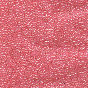Japanese Miyuki Delica Glass Seed Bead Size 11 - Watermelon - Opaque Luster Finish
