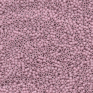 Japanese Miyuki Delica Glass Seed Bead Size 11 - Rose - Opaque Matte Finish