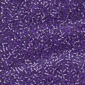 Japanese Miyuki Delica Glass Seed Bead Size 11 - Purple - Silver Lined