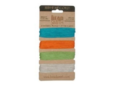 1mm (20 lb. test) 4 bright colors Hemp Twine | Hemp Twine