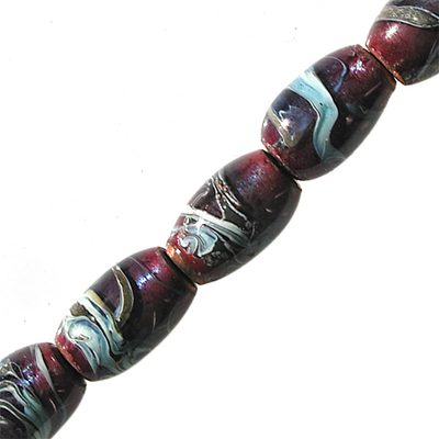 Mt. Saint Helens Volcano Beads by Jim Clarke | Handmade Glass