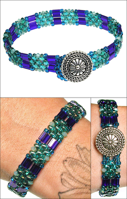 Bora Bora SuperDuo & Tila Bracelet | Bracelets