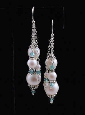 Swarovski Pearlescent White Earrings | Earrings