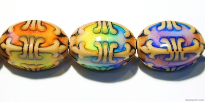 23 x 15mm Mirage Fleur de Lis Color-changing Mood Bead | Thermosensitive Specialty Beads