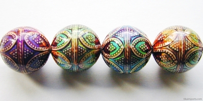 17mm Mirage Opulent Arches Color-changing Mood Beads | Thermosensitive Specialty Beads