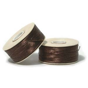 size B brown Nymo Thread | Nymo Thread