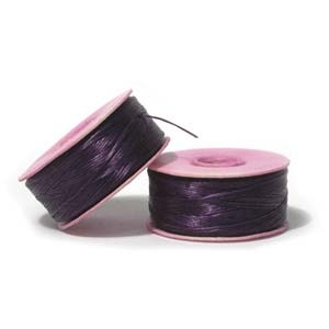 size B dark purple Nymo Thread | Nymo Thread