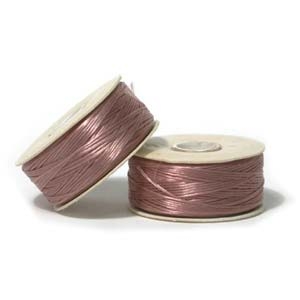 size B rosy mauve Nymo Thread | Nymo Thread