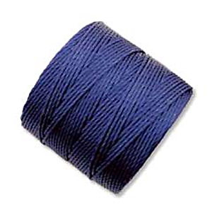 .5mm, extra-heavy #18 capri blue Superlon bead cord | Superlon bead cord