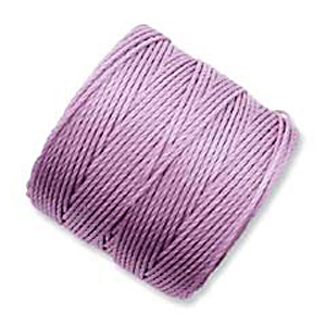extra-heavy #18 orchid Superlon bead cord | Superlon bead cord