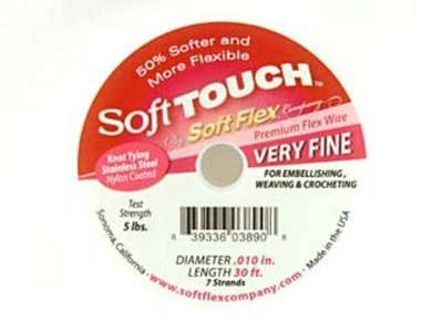 Soft Touch .010 (extra thin) clear (grey) Soft Flex Wire | Soft Flex Wire