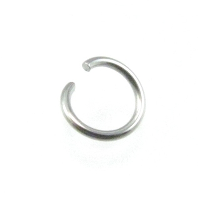 stainless steel 7mm open jumpring silver | Findings