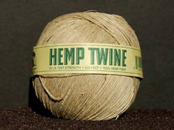 thin (20 lb. test) natural color Hemp Twine | Hemp Twine