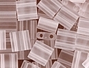 Japanese Miyuki Tila Bead - Crystal - Transparent Matte Finish | Glass Seed Beads