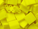 Japanese Miyuki Tila Bead - Yellow - Opaque Finish | Glass Seed Beads