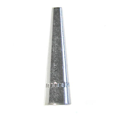 1 Inch Base Metal Cone - Silver - 12 Pack | Findings for Making Jewelry