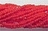 Czech Charlotte Glass Seed Bead Size 13 - Light Red - Opaque Finish