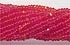 Czech Charlotte Glass Seed Bead Size 13 - Red - Transparent Iridescent Finish