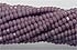 Czech Charlotte Glass Seed Bead Size 13 - Purple - Opaque Finish