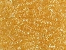 Image Seed Beads Miyuki Seed size 11 pale topaz transparent