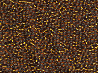 Image Seed Beads Miyuki Seed size 11 topaz silver lined