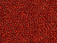 Image Seed Beads Miyuki Seed size 11 ruby silver lined