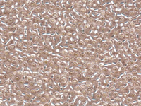 Image Seed Beads Miyuki Seed size 11 pale rose silver lined