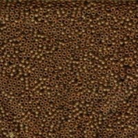 Image Seed Beads Miyuki Seed size 11 light brown transparent matte