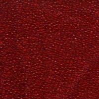 Image Seed Beads Miyuki Seed size 11 red transparent