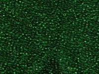 Image Seed Beads Miyuki Seed size 11 dark green transparent