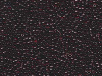 Image Seed Beads Miyuki Seed size 11 dark smoky amethyst transparent