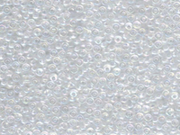 Image Seed Beads Miyuki Seed size 11 crystal ab transparent iridescent