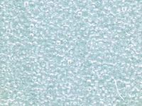 Image Seed Beads Miyuki Seed size 11 crystal ab w/light ice blue color lined iridescen