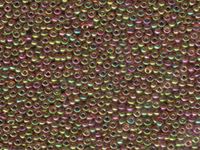 Image Seed Beads Miyuki Seed size 11 dark topaz rainbow gold luster