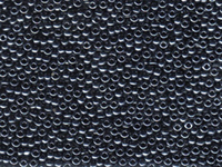 Image Seed Beads Miyuki Seed size 11 gunmetal opaque