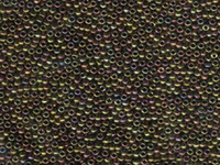 Image Seed Beads Miyuki Seed size 11 gold iris metallic iridescent