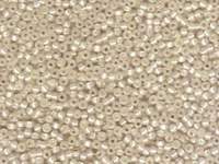 Image Seed Beads Miyuki Seed size 11 cream transparent