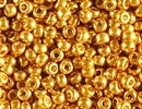 Image Seed Beads Miyuki Seed size 11 yellow gold duracoat galvanized