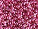 Image Seed Beads Miyuki Seed size 11 hot pink duracoat galvanized