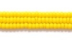 Image Seed Beads Czech Seed size 11 dark yellow opaque